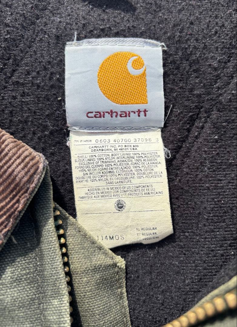 90s Carhartt サンタフェジャケット J14 MOS