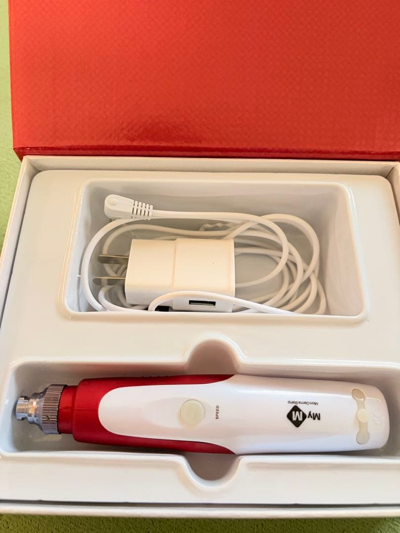 電動ダーマスタンプ（新品カートリッジ9個付）