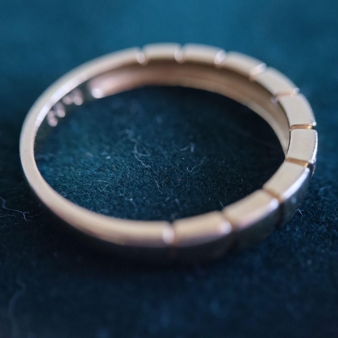 ジュエリーマキ　K18　YG　11号　ダイヤモンド　リング