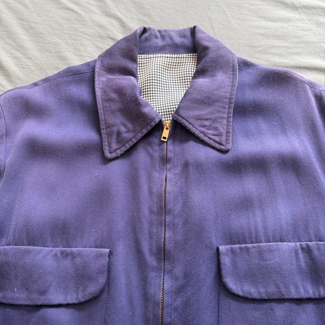 50s 茄子紺 Gaba reversible