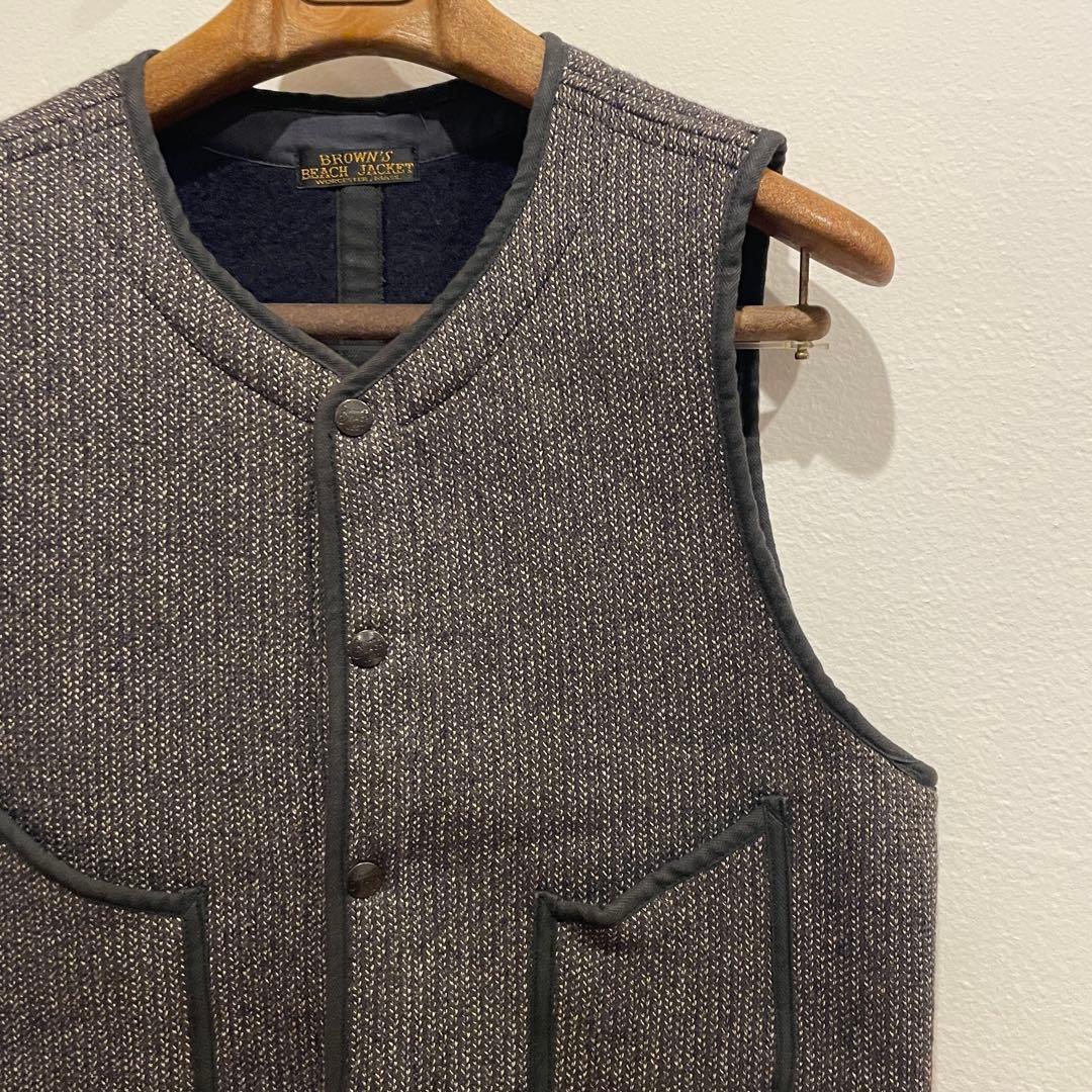 BROWN’S BEACH VEST ブラウンズビーチ ベスト 38