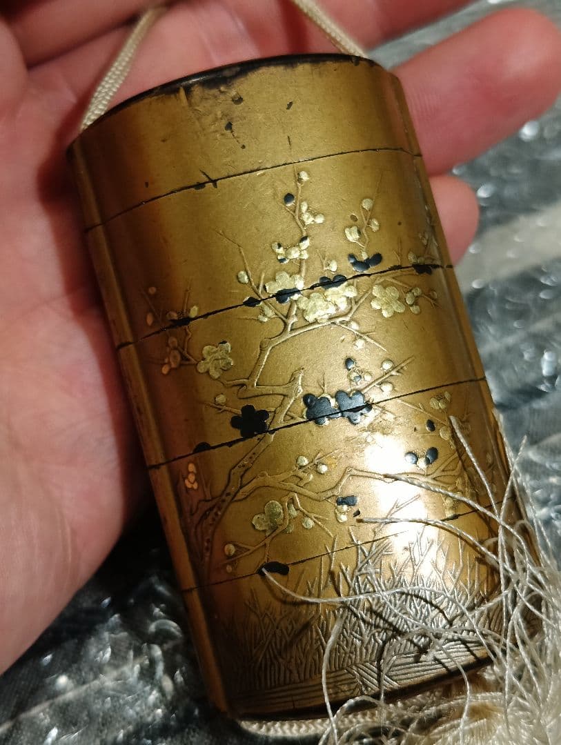 江戸時代 根付 マンモス 根付 鹿角 など 印籠