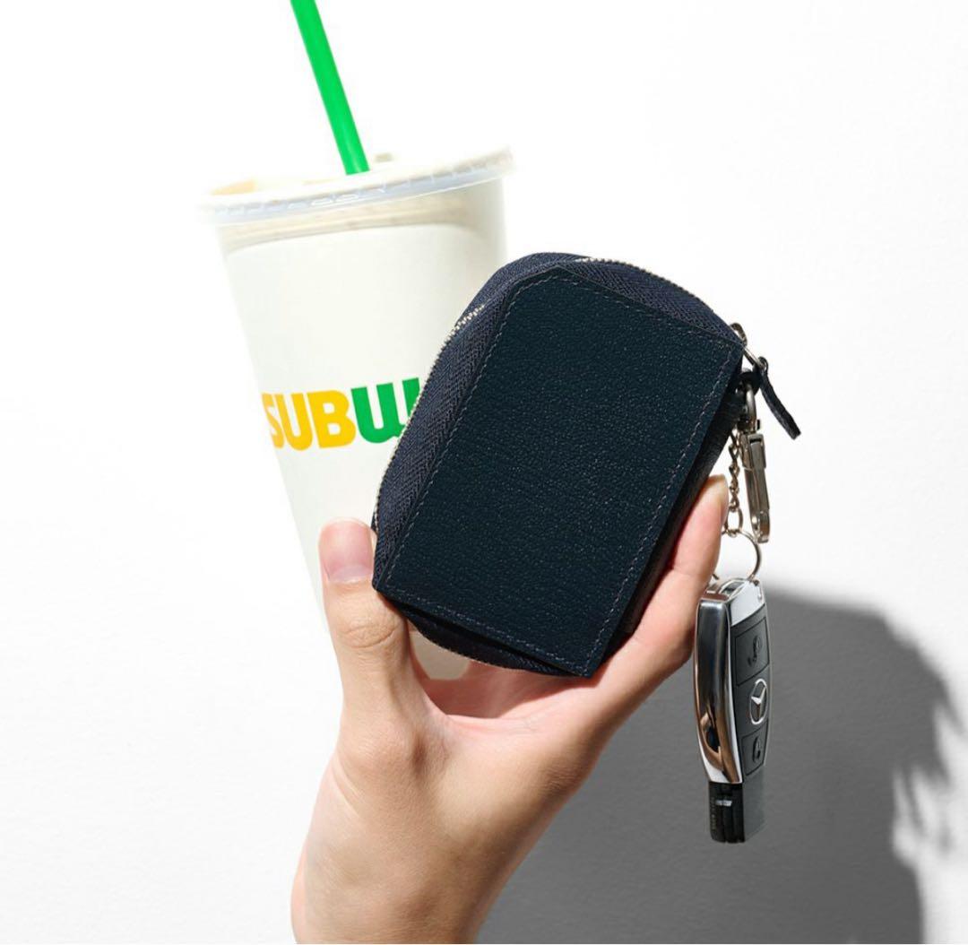 【美品】ラルコバレーノ　スマートWキーケース