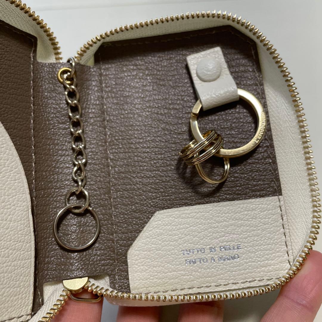 【美品】ラルコバレーノ　スマートWキーケース