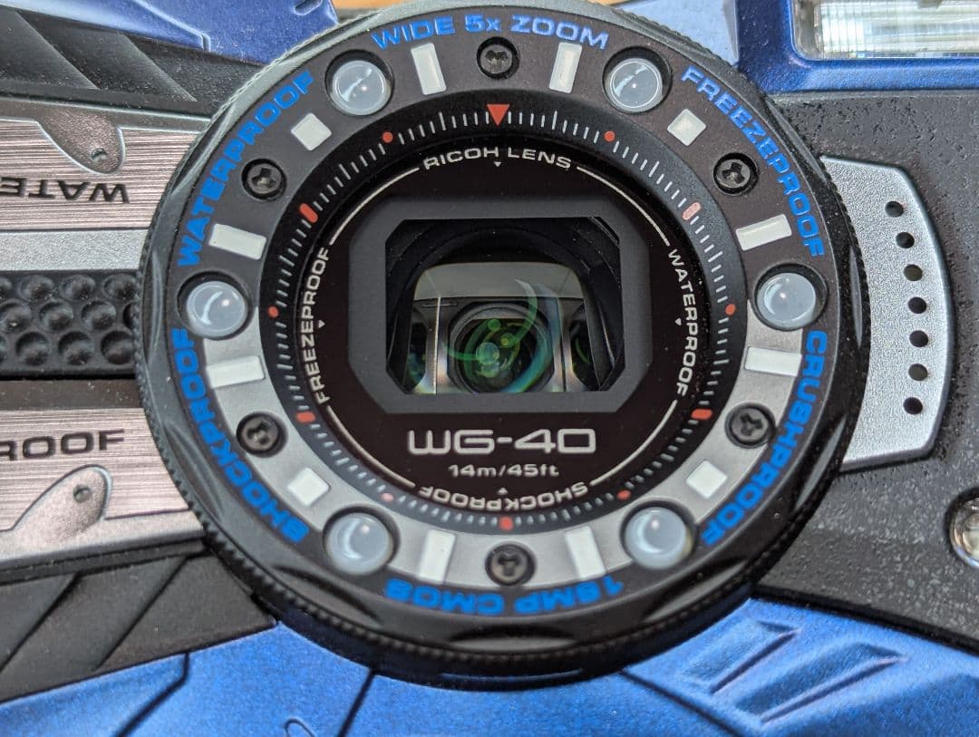 RICOH WG-40W 防水デジタルカメラ