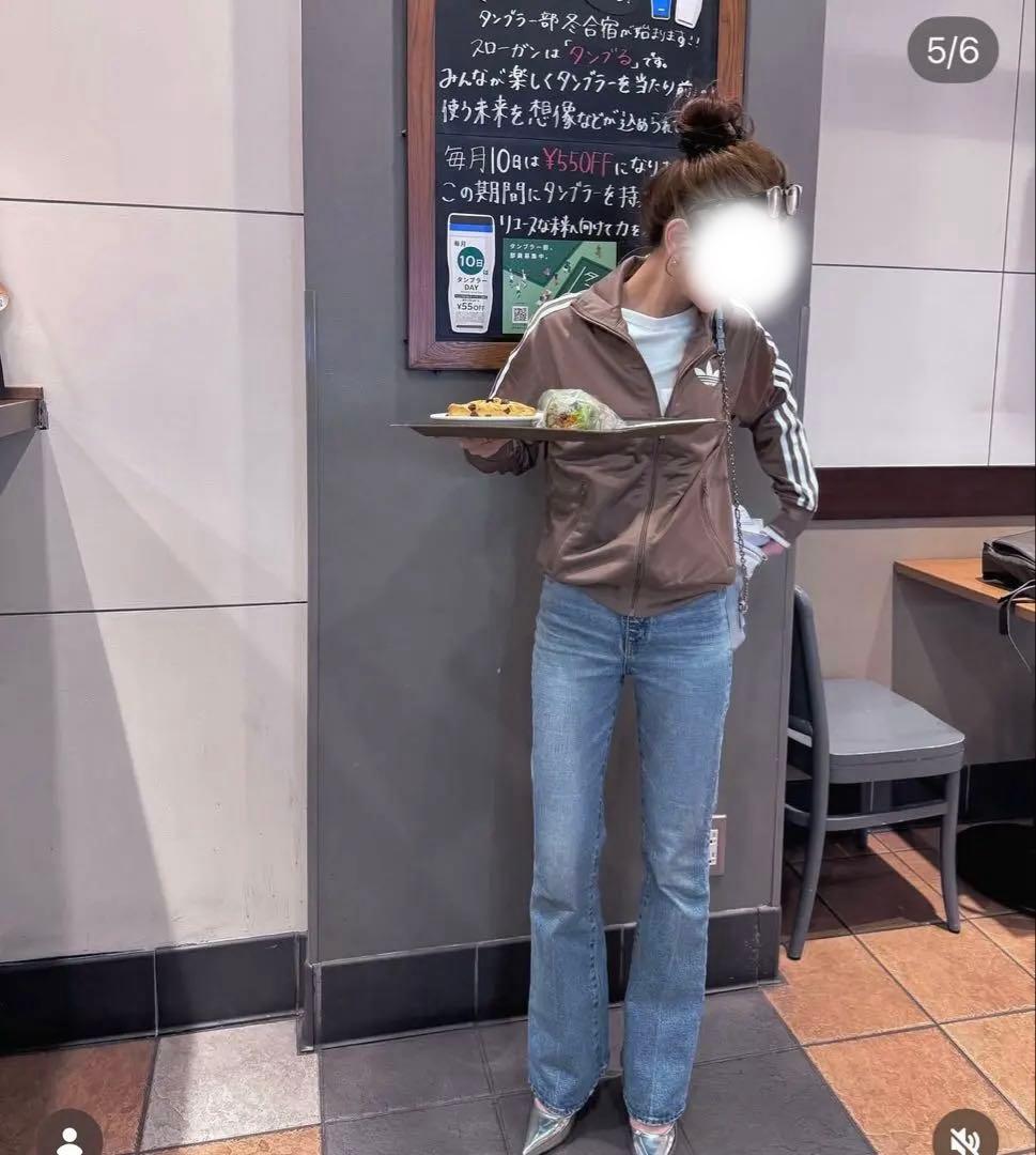 adidas originals / snidel ジャージ トラックトップ