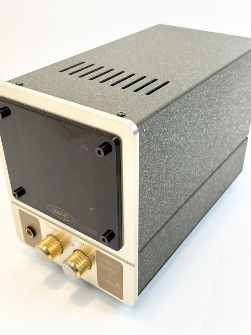 SOUND Valve X SE 真空管ヘッドホンアンプ 真空管選別済み