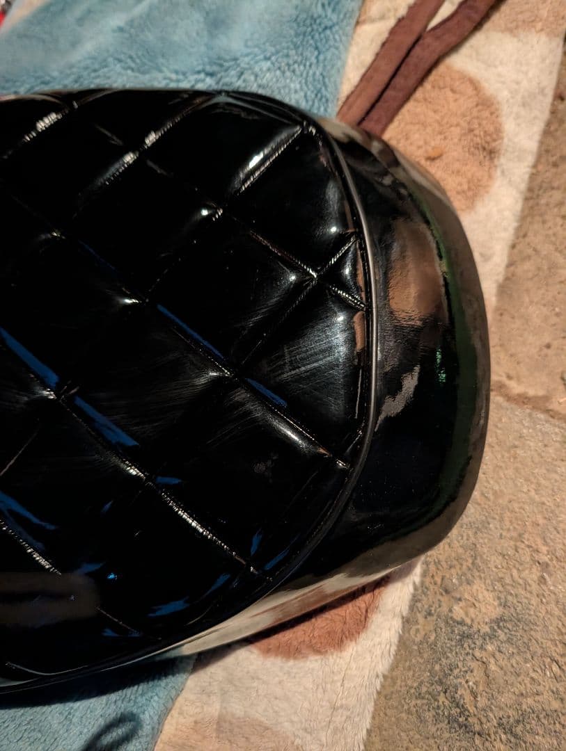 埼玉県　桶川市　ホンダ　ライブディオエナメルシートAF34 AF35 張り替え済