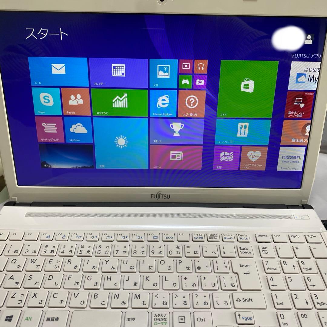 富士通 ノートパソコン LIFEBOOK AH53/M 約1TB