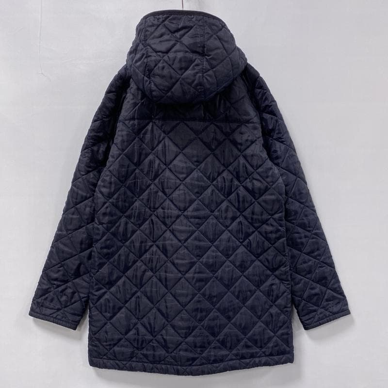 ラベンハム×リバティ/イギリス製/フーデッドキルティングダッフルコート/総柄裏地