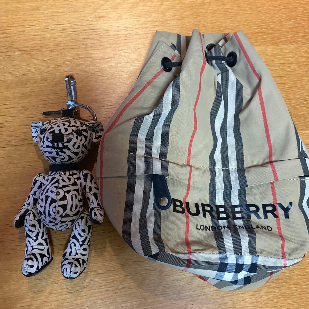 BURBERRY トーマスベア キーホルダー