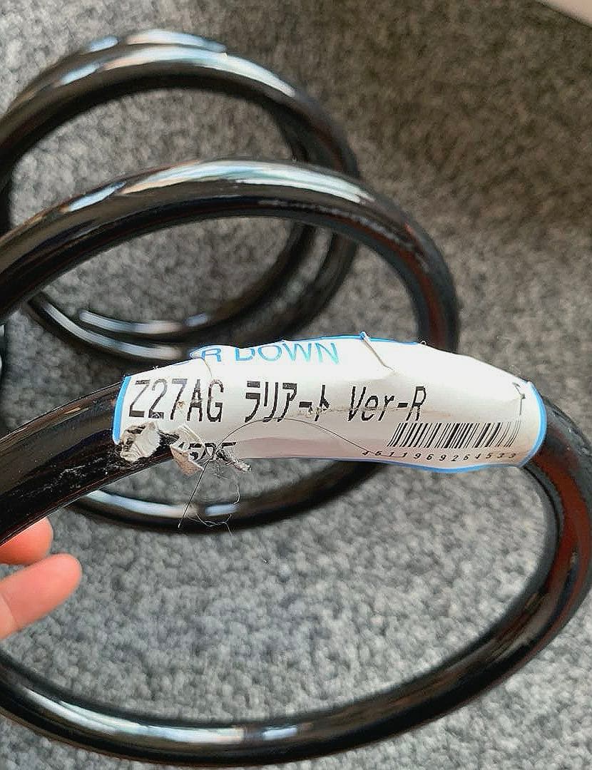 う*じ様 RS-R ダウンサス（コルト　ラリーアート　バージョンR） z27ag