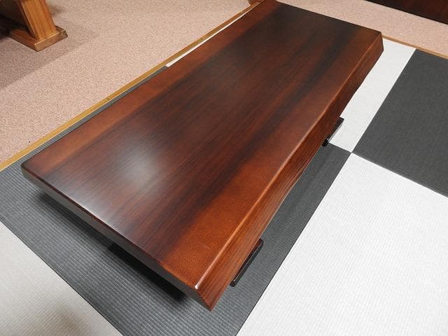 №16a 杉　一枚板座卓　3帖～☆セール☆