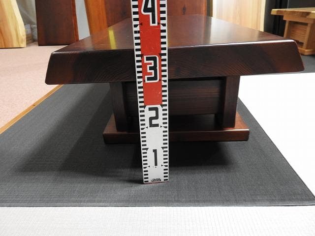 №16a 杉　一枚板座卓　3帖～☆セール☆