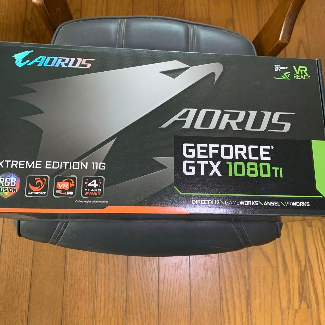 【超希少・元箱あり】GIGABYTE AORUS GTX 1080 Ti