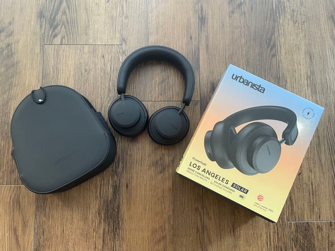 urbanista LOS ANGELES 光充電可能なワイヤレスヘッドホン