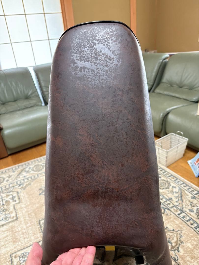 ホーク2 バブ　三段シート　模様入り　現在シート金具なし