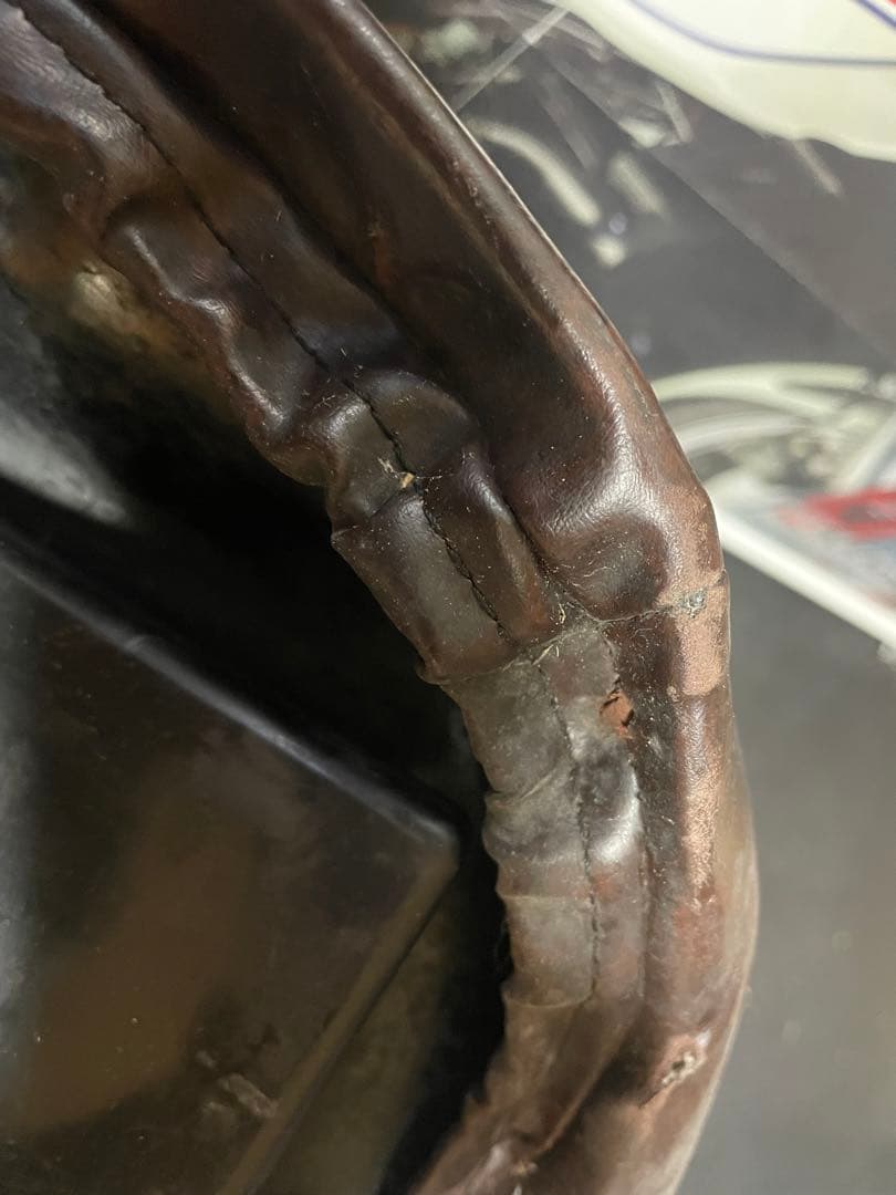 ホーク2 バブ　三段シート　模様入り　現在シート金具なし