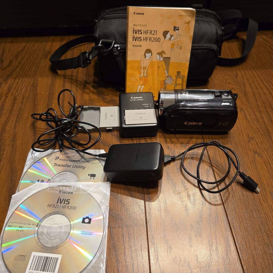 Canon デジタルビデオカメラ HF R21