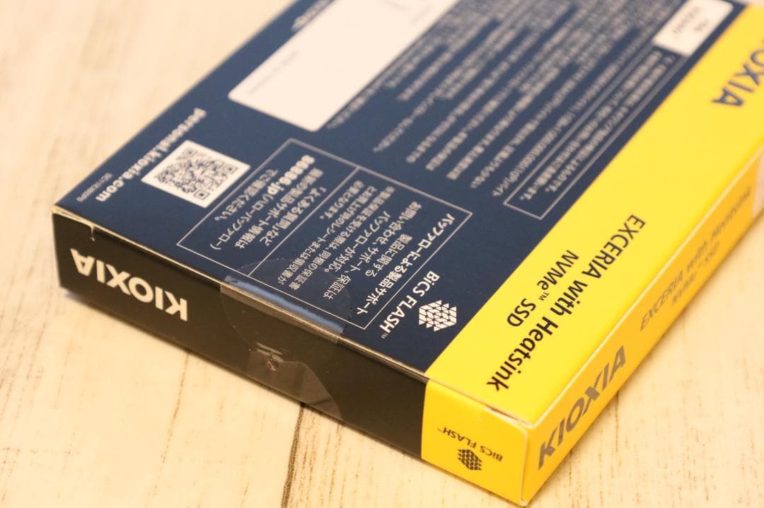 KIOXIA EXCERIA SSD 1TB NVMe M.2 ヒートシンク付き