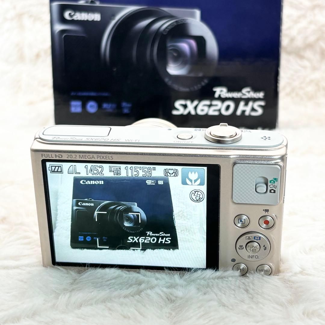 極美品✨ 実写美⭕️ Canon PowerShot SX620 HS Wi-Fi