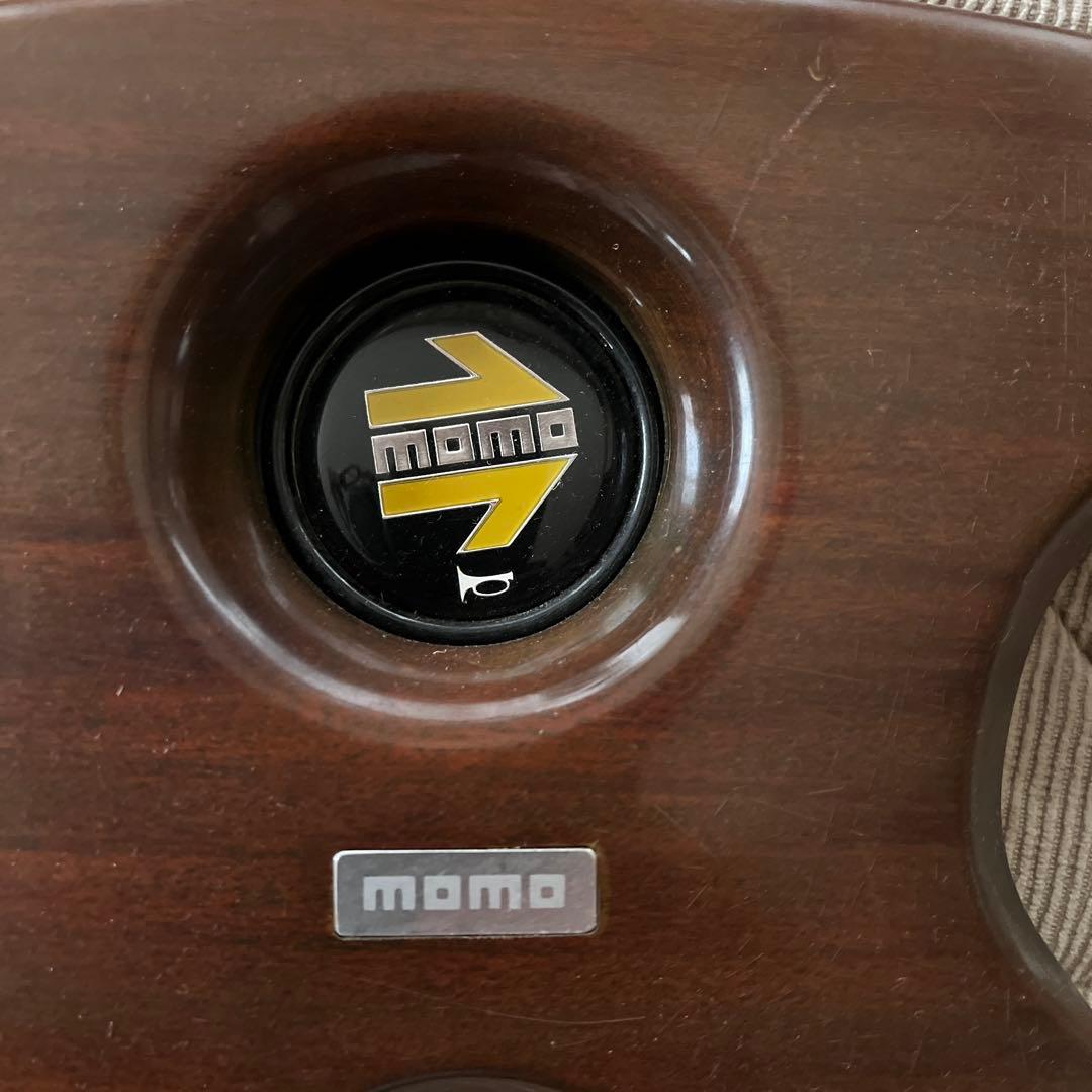 ともちんmomo ステアリングホイール ウッド