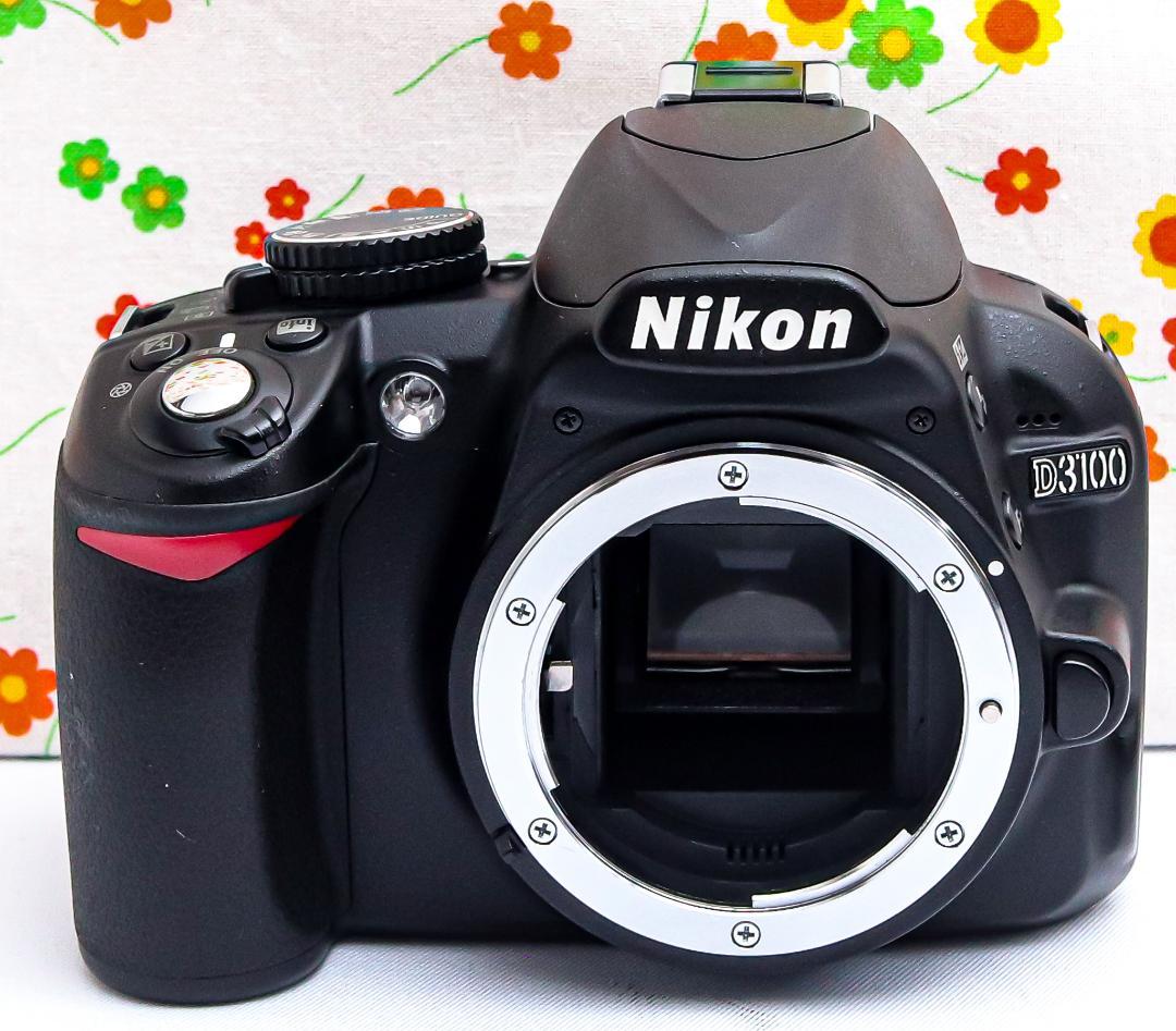 ニコン Nikon D3100☆スマホに転送♪☆手振れ補正付き☆初心者歓迎