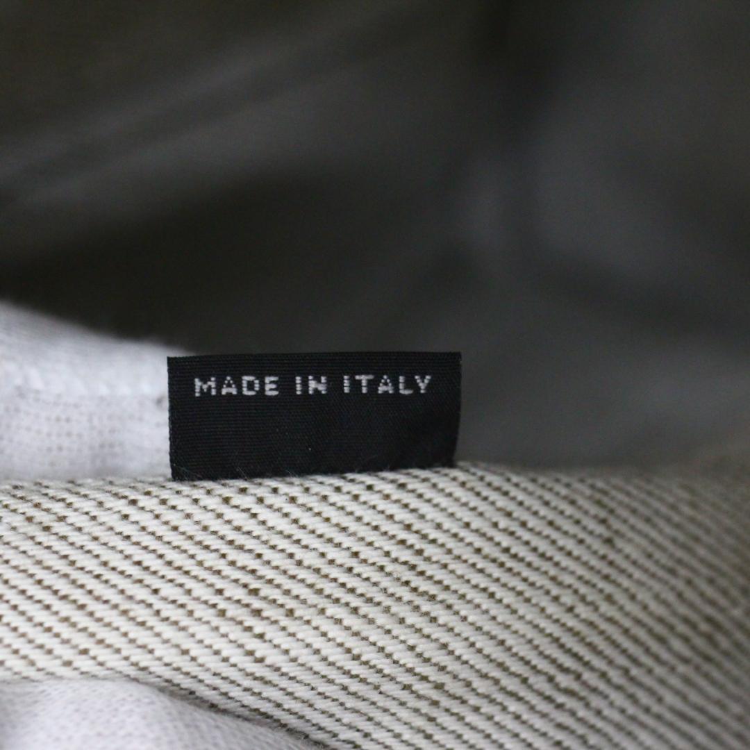 ◇良品 PRADA 2Way ハンドバッグ カナパ デニム ビアンコ Mサイズ