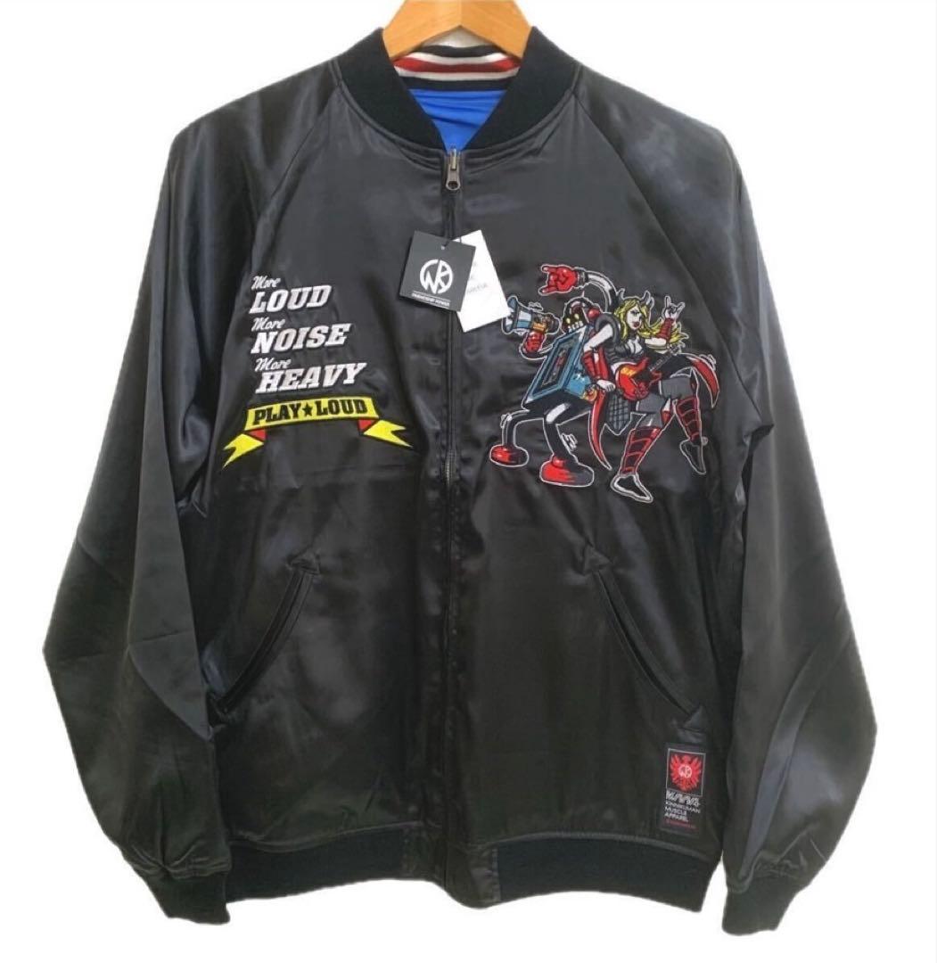 新品未使用 キン肉マン スカジャン Mサイズ リバーシブル ステカセキング