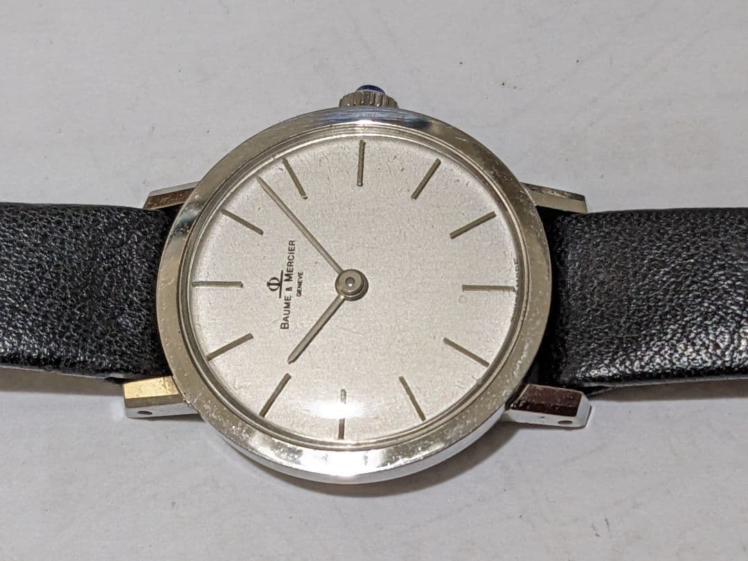 ボームメルシエ　手巻時計　ビンテージ　スイス製　ボーム＆メルシエ　swiss