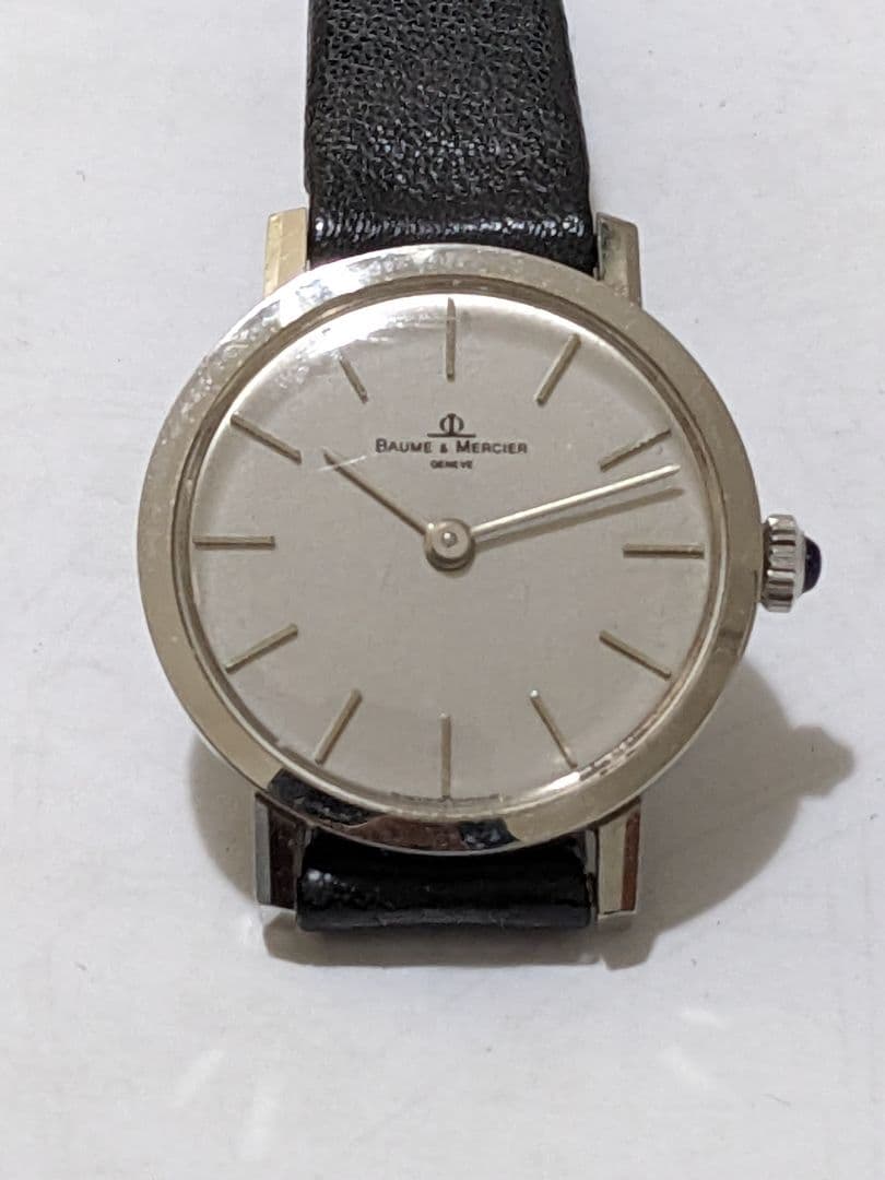 ボームメルシエ　手巻時計　ビンテージ　スイス製　ボーム＆メルシエ　swiss