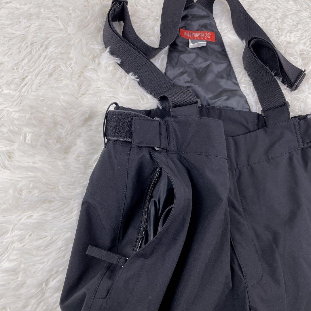 【美品】メンズ スキースノボスーツ ウェア 上下セット WINDEX
