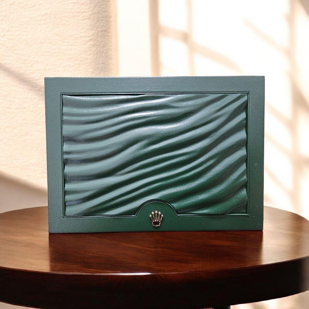 【ROLEX】 ロレックス 純正 空箱 グリーン ボックス 付属品一式