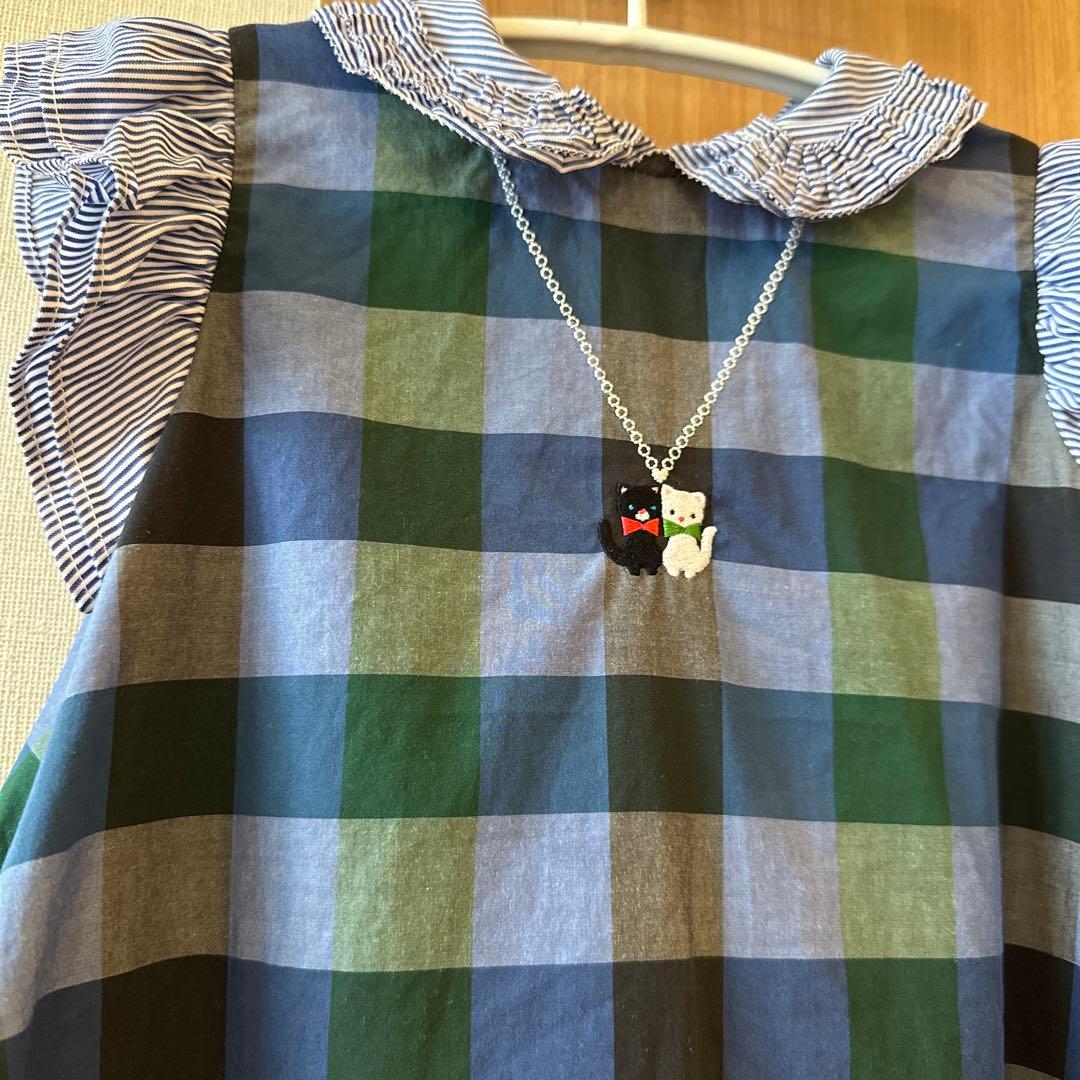 familiar 90 ワンピース　美品