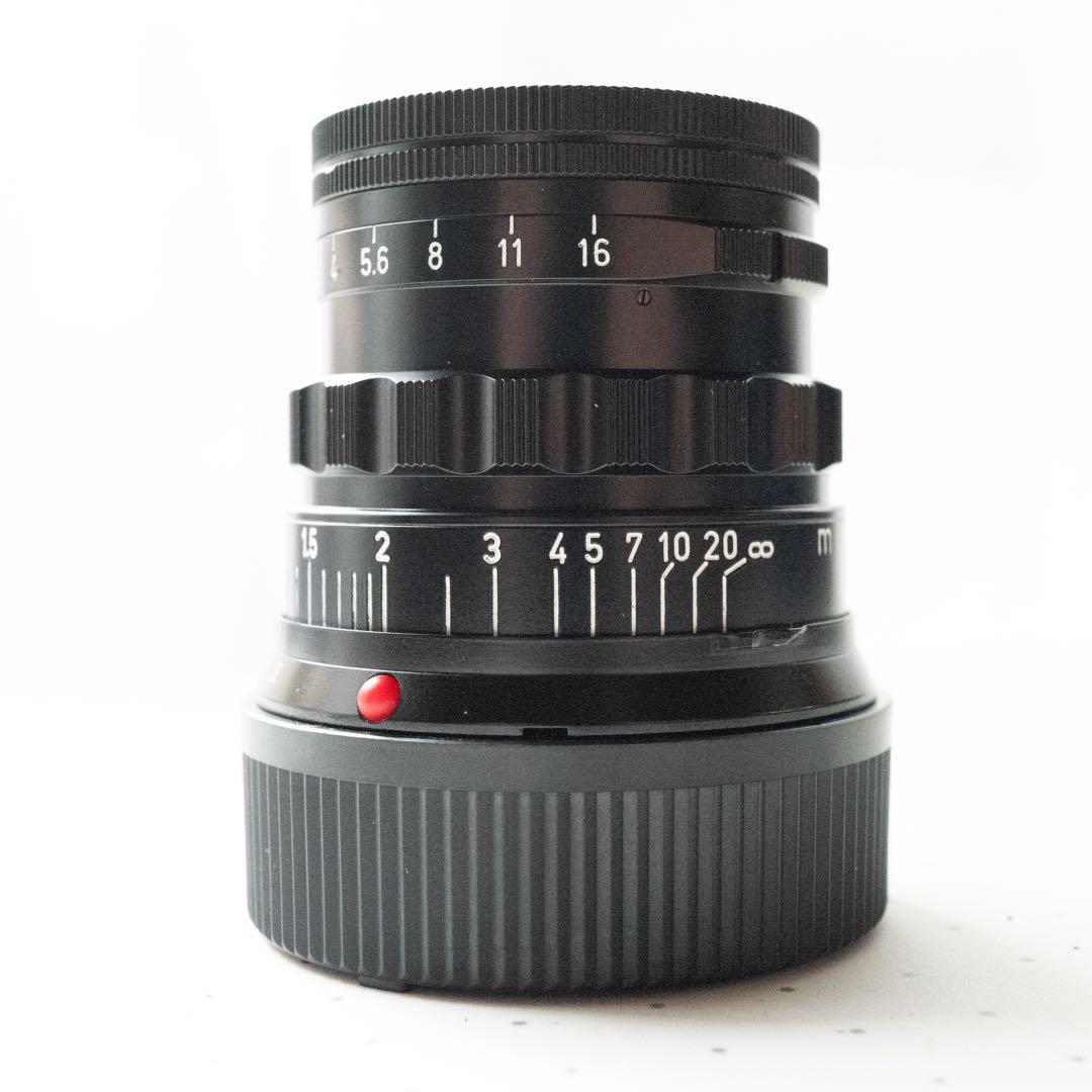leica summicron 50mm rigid 前期 後塗ブラックペイント