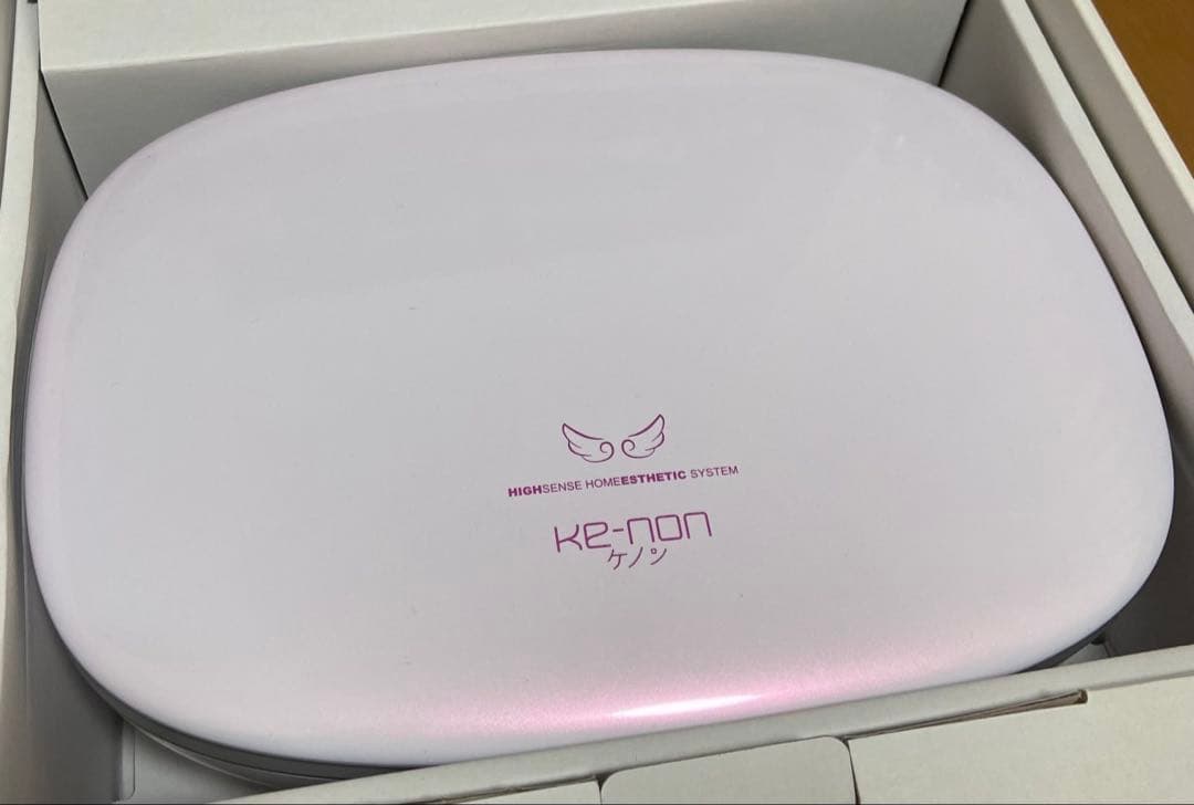 KE-NON 脱毛器 パールホワイト Ver.8.4
