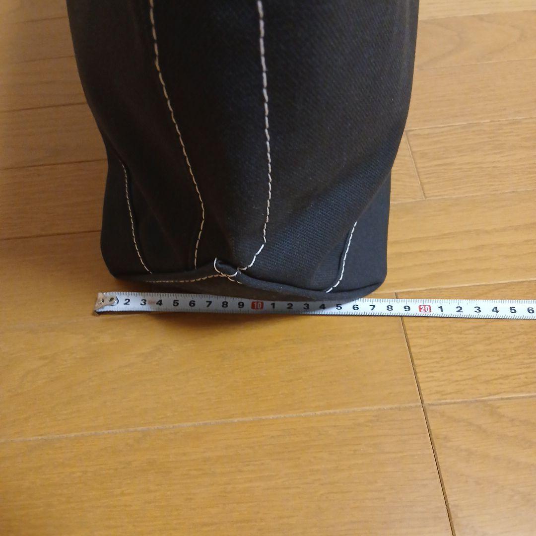 エルエルビーン トートバッグ　L.L.Bean 黒×赤　Made in USA