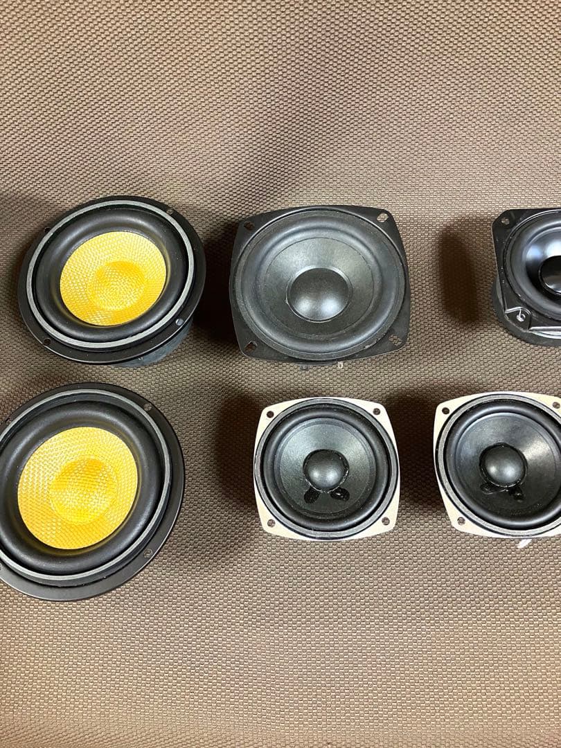 スピーカー　ユニット　フルレンジ　　等各種（改定／ユニット追加、価格据え置き）