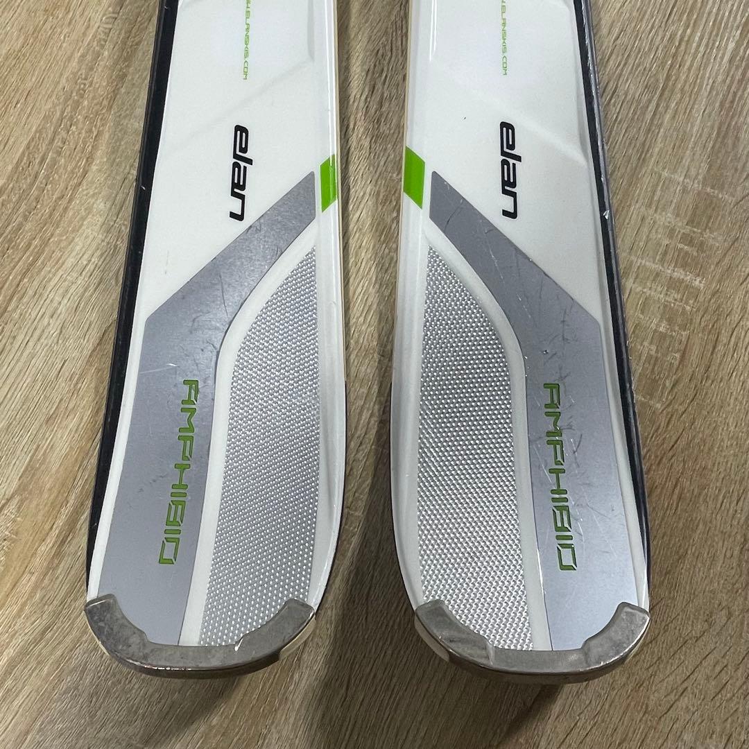 elan168cm SALOMON26/26.5cmストック付きスキーセット