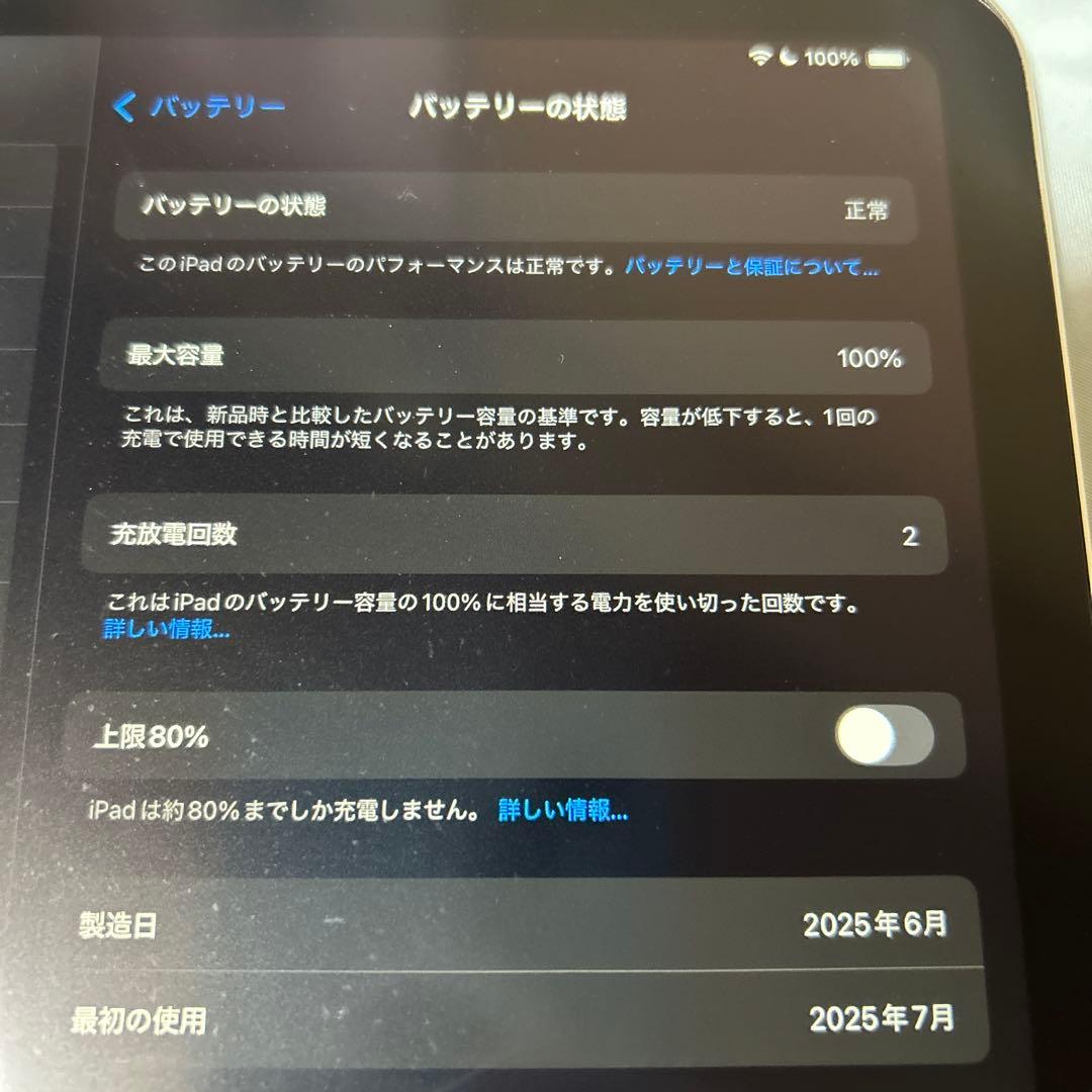 ipad 11インチ 2025 A16チップ