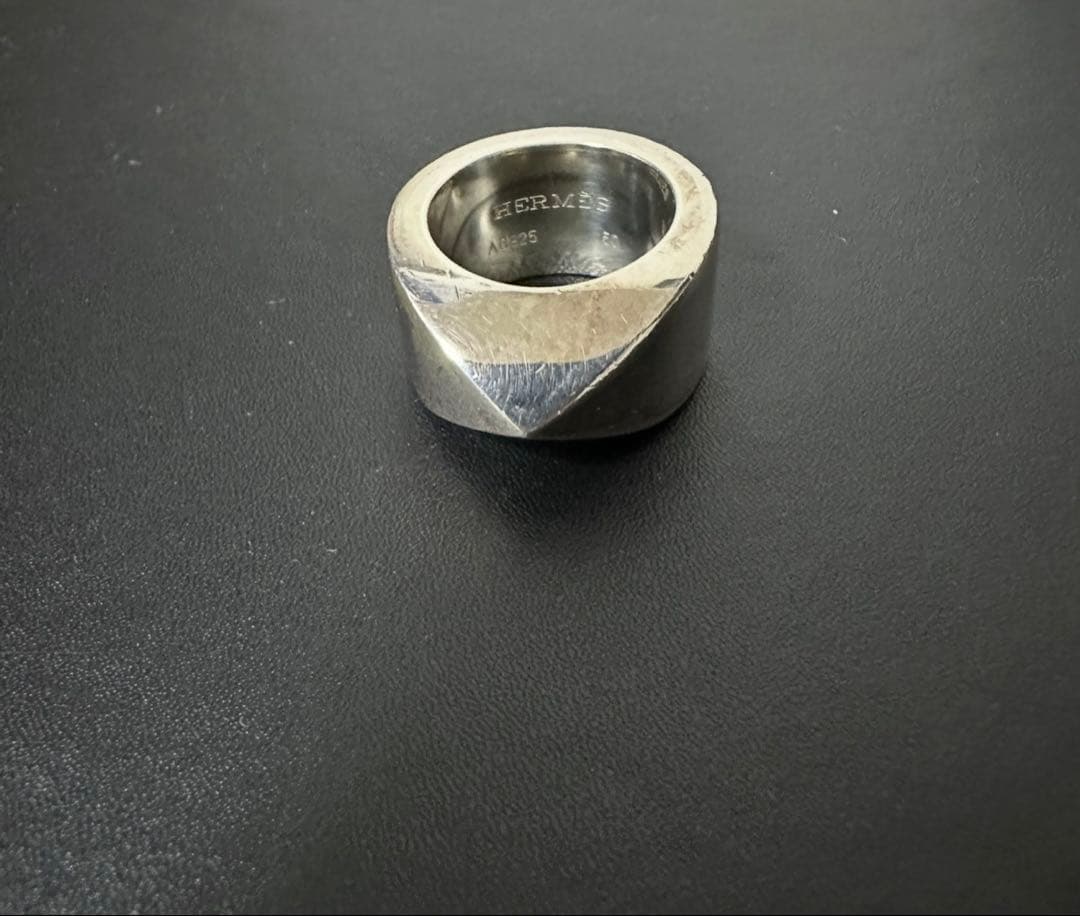 HERMES Medor メドール #50 10号　ヴィンテージ　リング