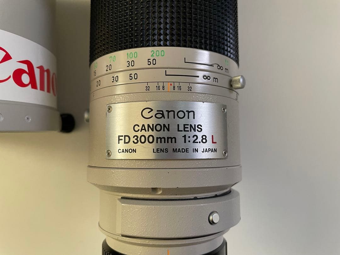 【美品】Canon キヤノン New FD 300mm F2.8 L MFレンズ