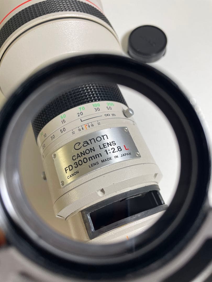 【美品】Canon キヤノン New FD 300mm F2.8 L MFレンズ