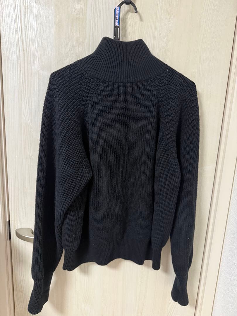 BATONER x L'ECHOPPE ハーフジップニット M バトナー