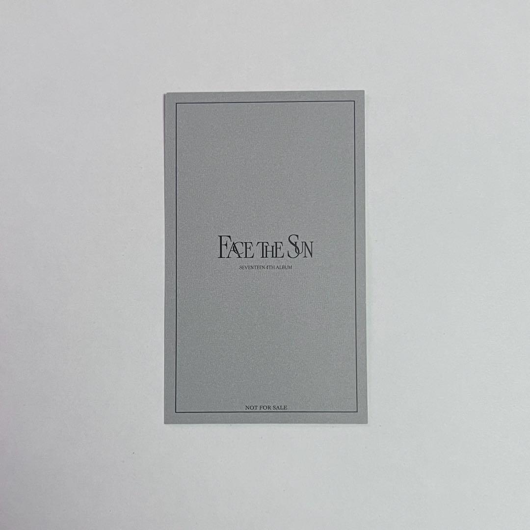 SEVENTEEN FACE THE SUN weverse ラキドロ ドギョム