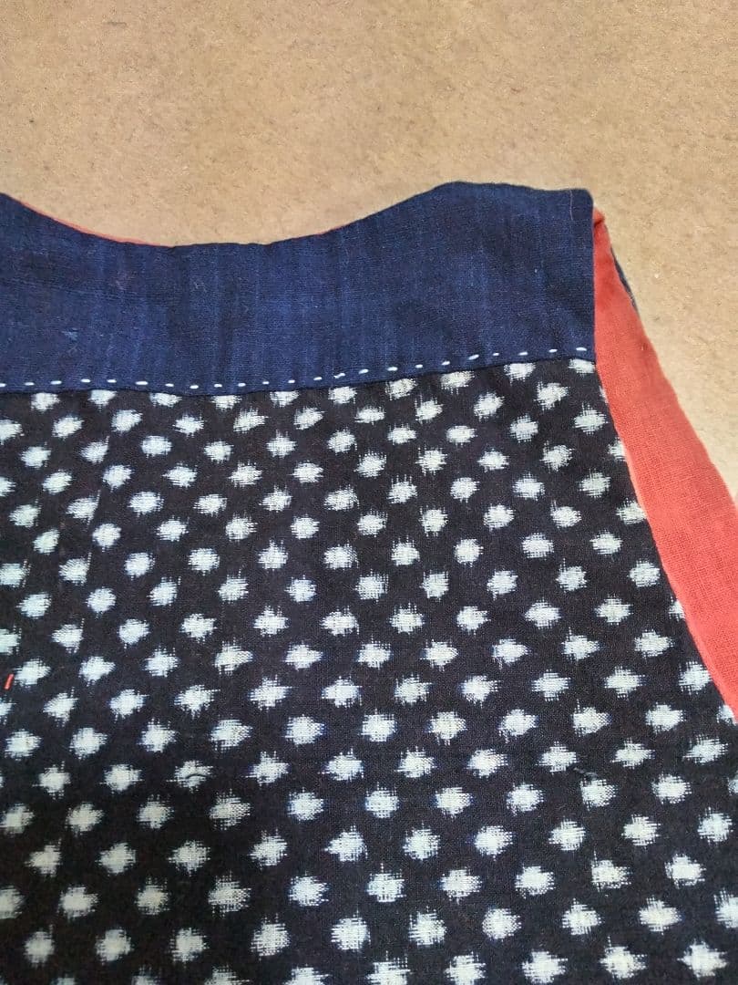 紅花リバーシブルボレロ