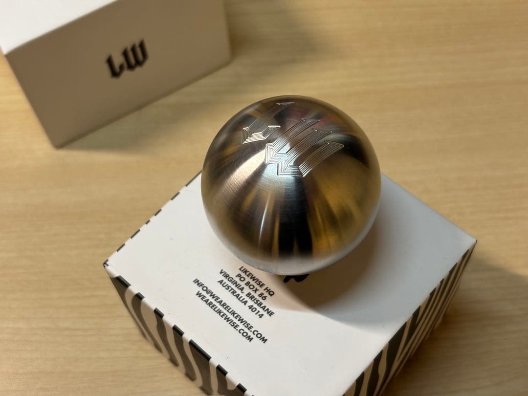 Likewise シフトノブ　NAD PRO シルバーブラッシュド