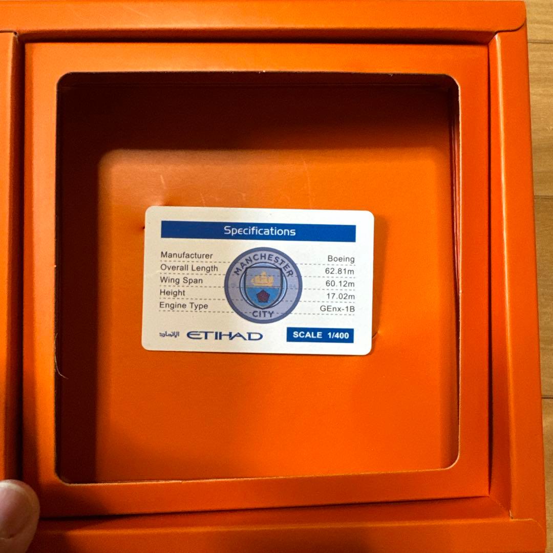 メ*3様 ETIHAD Boeing 787-9 Manchester City