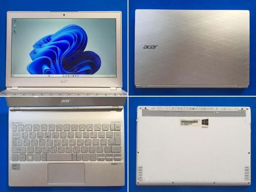 エイサー Aspire S7 11.6型IPS/SSD/Office/Win11