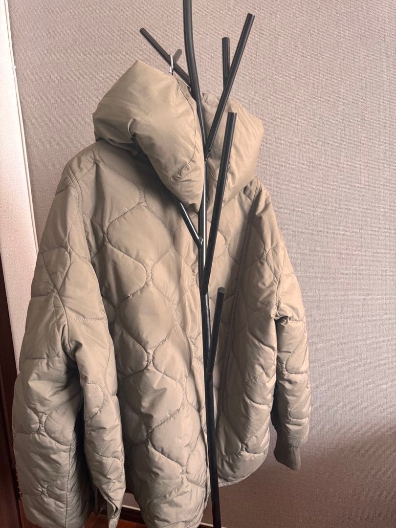 極美品　キャラクス　CALUX キルティングジャケット　カーキ